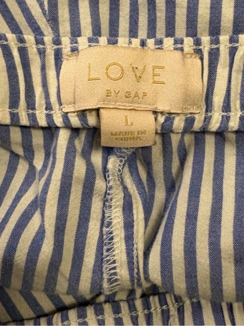 Love by Gap Striped Pajama Pants - Picture 3 of 3
